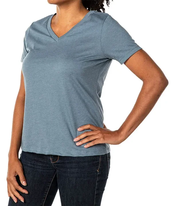 Bella + Canvas Women's V-Neck Custom T-shirt Printing