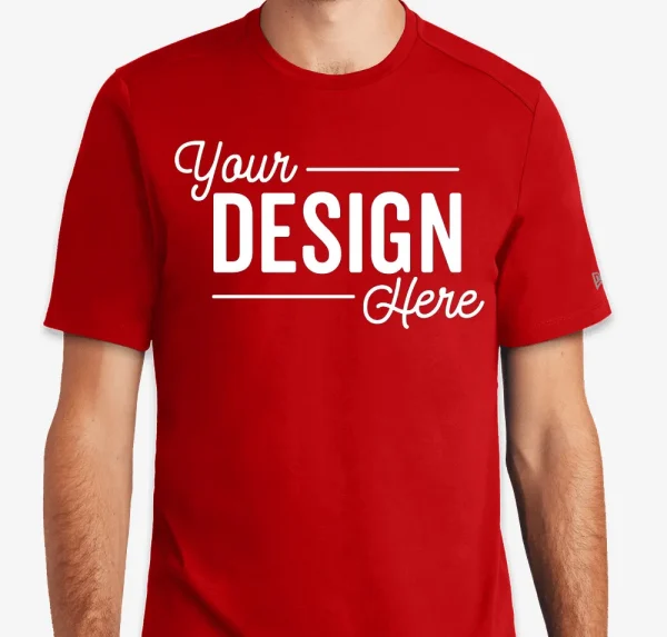 New Era Heritage Blend Custom T-shirt Printing