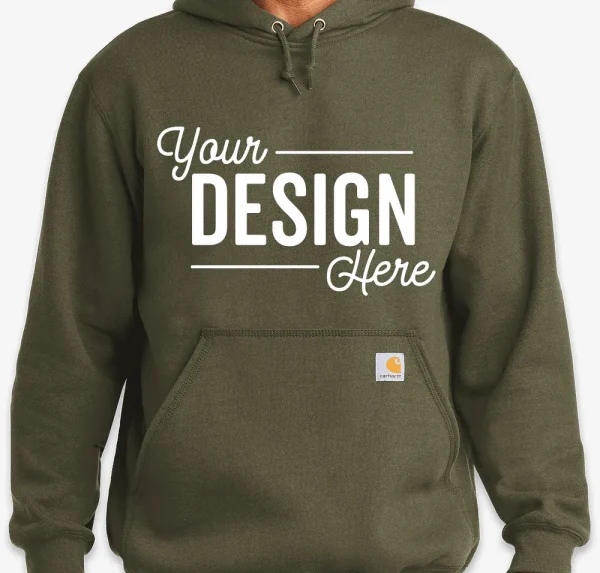 Carhartt Midweight Custom Pullover Hoodie