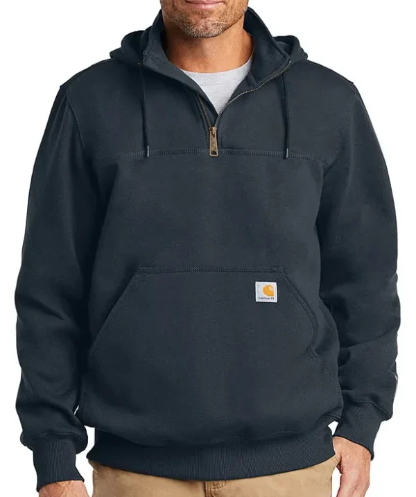 Defender Paxton Heavyweight Custom  Quarter Zip Hoodie